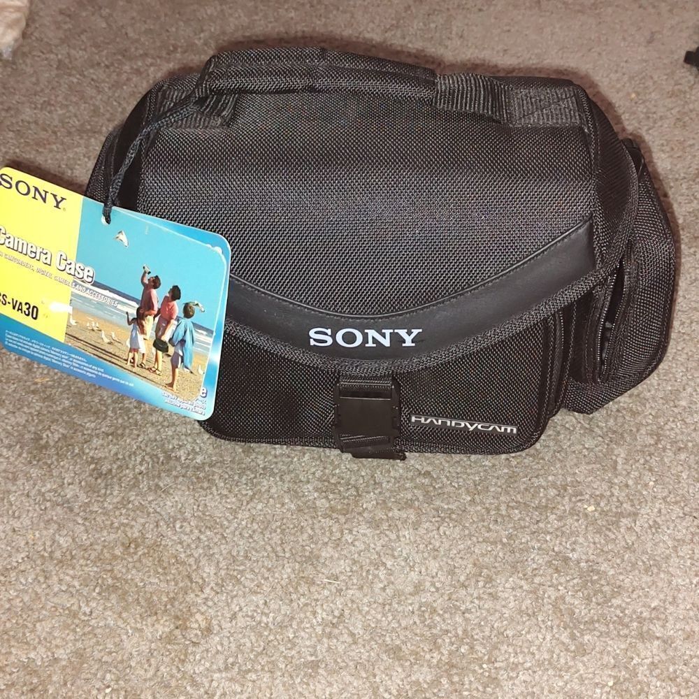 Sony LCSVA30 Soft Camcorder Carrying Case for DVD & MiniDV Camcorders